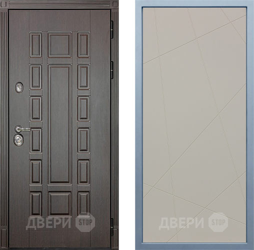 Входная металлическая Дверь Дива МД-38 Д-11 Шампань в Лосино-Петровский