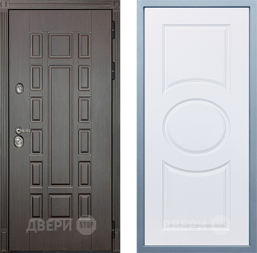 Входная металлическая Дверь Дива МД-38 М-30 Белый в Лосино-Петровский