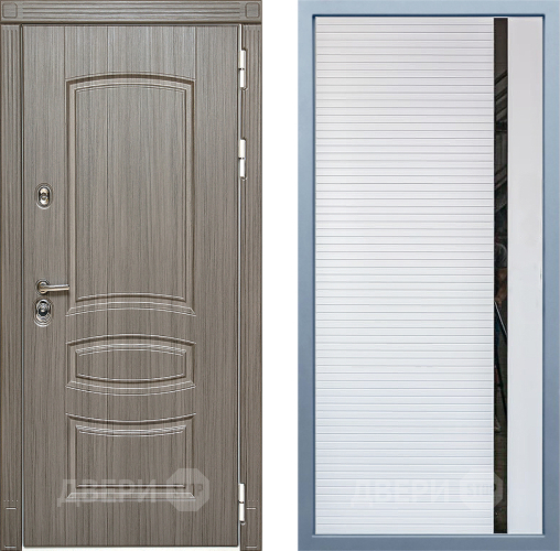 Входная металлическая Дверь Дива МД-42 МХ-45 Белый матовый в Лосино-Петровский