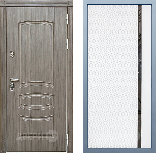 Входная металлическая Дверь Дива МД-42 МХ-47 Белый матовый в Лосино-Петровский