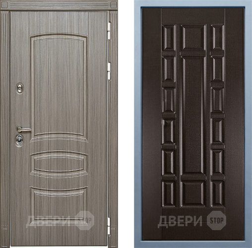 Входная металлическая Дверь Дива МД-42 М-2 Венге в Лосино-Петровский