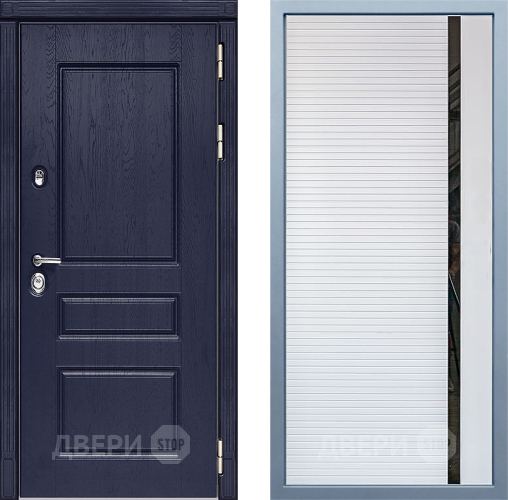 Входная металлическая Дверь Дива МД-45 МХ-45 Белый матовый в Лосино-Петровский