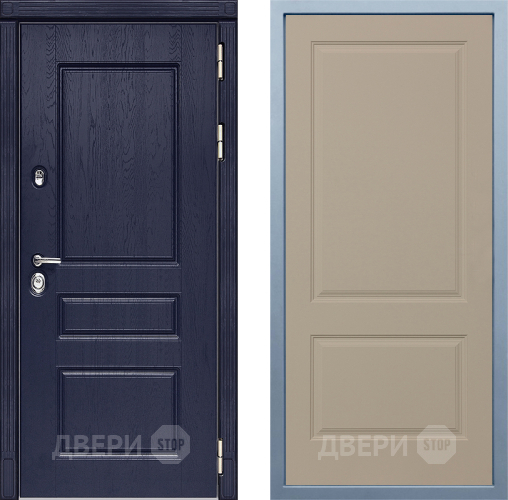 Входная металлическая Дверь Дива МД-45 Д-7 Шампань в Лосино-Петровский