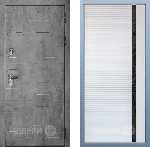 Входная металлическая Дверь Дива МД-51 МХ-45 Белый матовый в Лосино-Петровский