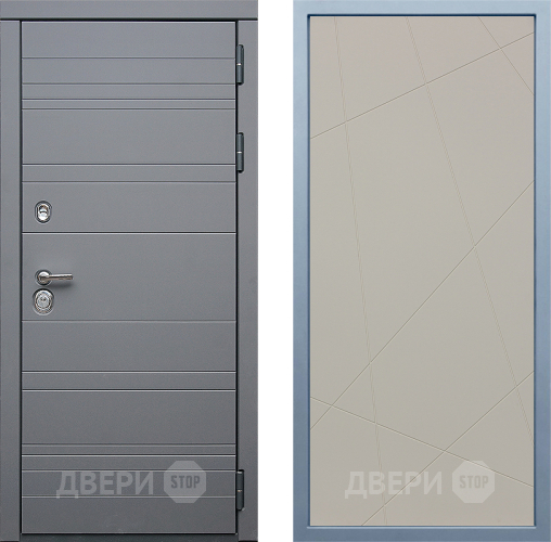 Входная металлическая Дверь Дива МД-39 Д-11 Шампань в Лосино-Петровский