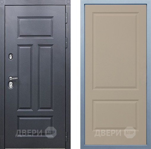 Входная металлическая Дверь Дива МХ-29 STR Д-7 Шампань в Лосино-Петровский