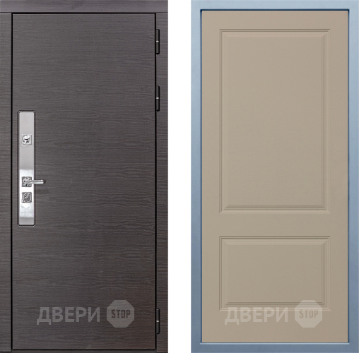 Входная металлическая Дверь Дива МХ-39 STR Д-7 Шампань в Лосино-Петровский