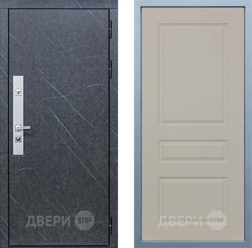 Входная металлическая Дверь Дива МХ-26 STR Д-13 Шампань в Лосино-Петровский