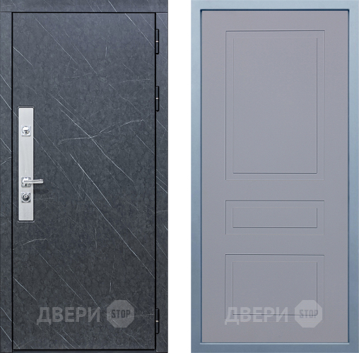 Входная металлическая Дверь Дива МХ-26 STR Н-13 Силк Маус в Лосино-Петровский