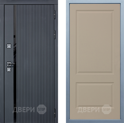 Входная металлическая Дверь Дива МХ-46 STR Д-7 Шампань в Лосино-Петровский