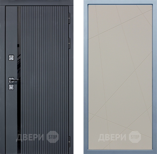 Входная металлическая Дверь Дива МХ-46 STR Д-11 Шампань в Лосино-Петровский