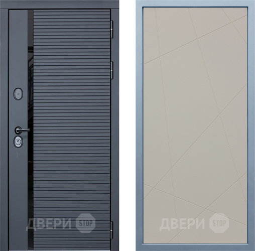 Входная металлическая Дверь Дива МХ-45 STR Д-11 Шампань в Лосино-Петровский