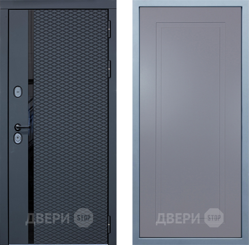Входная металлическая Дверь Дива МХ-47 STR Н-10 Силк Маус в Лосино-Петровский