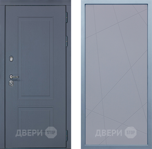 Входная металлическая Дверь Дива МХ-38 STR Д-11 Силк Маус в Лосино-Петровский