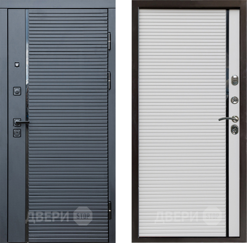 Входная металлическая Дверь Престиж Черная Линия Porte Белый в Лосино-Петровский