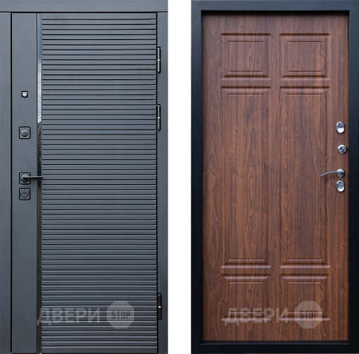 Дверь Престиж Черная Линия Премиум Орех темный в Лосино-Петровский