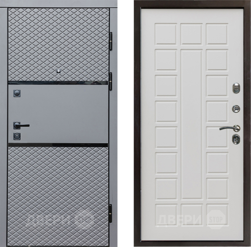 Входная металлическая Дверь Престиж Ромб Престиж Бежевый мат в Лосино-Петровский