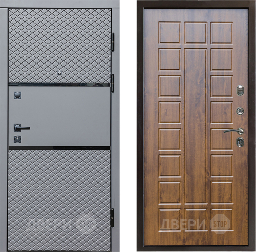 Входная металлическая Дверь Престиж Ромб Престиж Дуб в Лосино-Петровский