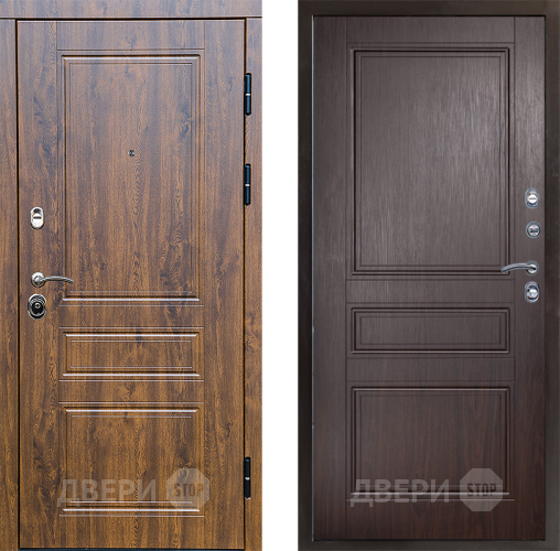 Входная металлическая Дверь Престиж Классика Дуб Классика Венге в Лосино-Петровский