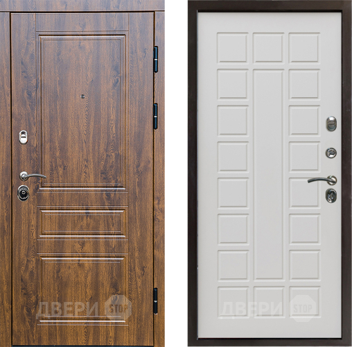 Входная металлическая Дверь Престиж Классика Дуб Престиж Бежевый мат в Лосино-Петровский