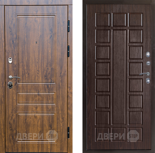 Входная металлическая Дверь Престиж Классика Дуб Престиж Венге в Лосино-Петровский