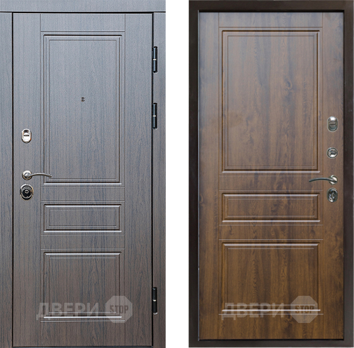 Входная металлическая Дверь Престиж Классика Венге Классика Дуб в Лосино-Петровский