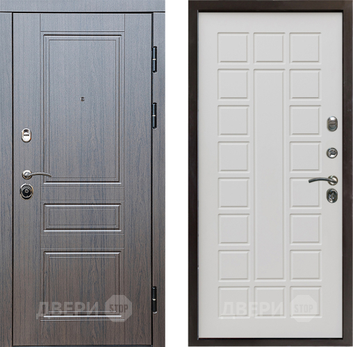 Входная металлическая Дверь Престиж Классика Венге Престиж Бежевый мат в Лосино-Петровский