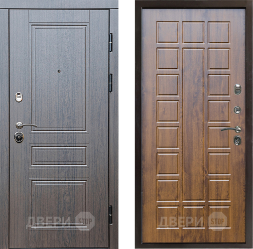 Входная металлическая Дверь Престиж Классика Венге Престиж Дуб в Лосино-Петровский