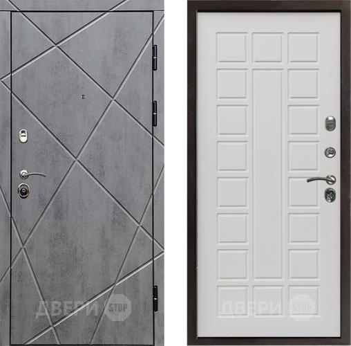 Входная металлическая Дверь Престиж Лучи Престиж Бежевый мат в Лосино-Петровский