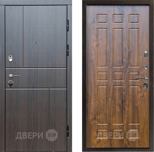 Входная металлическая Дверь Престиж Горизонт Венге Спарта Дуб в Лосино-Петровский