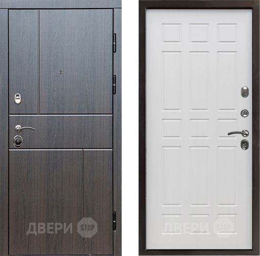 Входная металлическая Дверь Престиж Горизонт Венге Спарта Лиственница белая в Лосино-Петровский