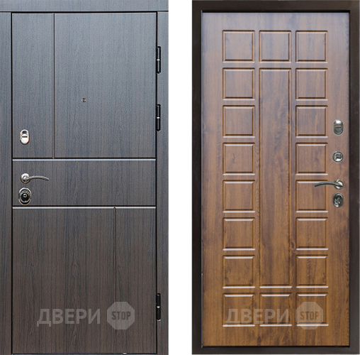 Входная металлическая Дверь Престиж Горизонт Венге Престиж Дуб в Лосино-Петровский