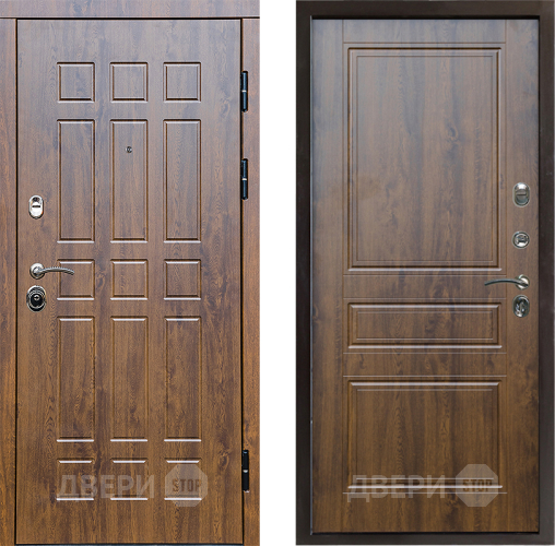 Входная металлическая Дверь Престиж Стандарт Классика Дуб в Лосино-Петровский