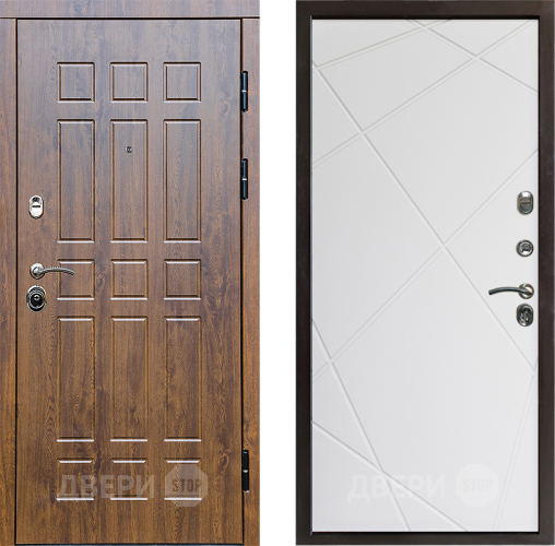 Дверь Престиж Стандарт Лучи Бетон белый в Лосино-Петровский