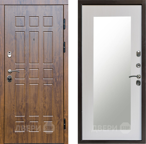 Дверь Престиж Стандарт Зеркло Пастораль Лиственница белая в Лосино-Петровский