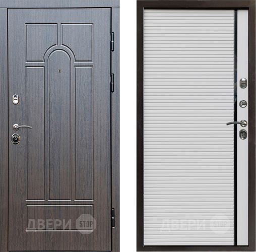 Входная металлическая Дверь Престиж Арка Porte Белый в Лосино-Петровский