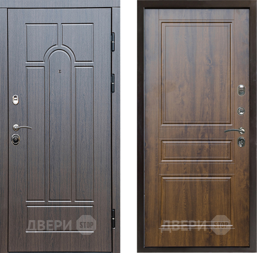 Входная металлическая Дверь Престиж Арка Классика Дуб в Лосино-Петровский