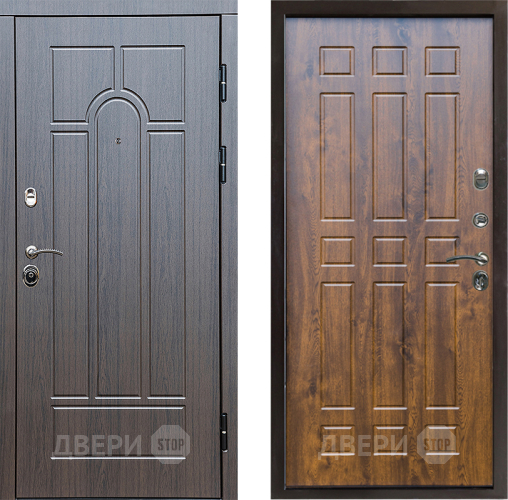 Входная металлическая Дверь Престиж Арка Спарта Дуб в Лосино-Петровский