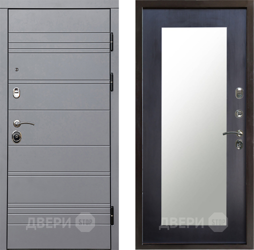 Дверь Престиж Линия Грэй Зеркло Пастораль Венге в Лосино-Петровский