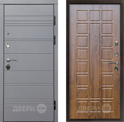 Входная металлическая Дверь Престиж Линия Грэй Престиж Дуб в Лосино-Петровский