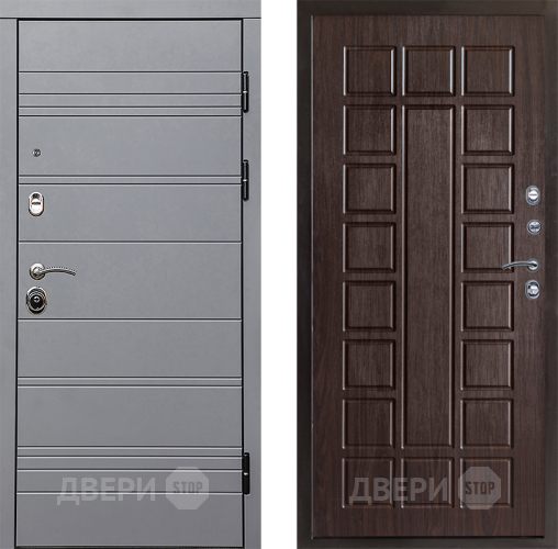 Входная металлическая Дверь Престиж Линия Грэй Престиж Венге в Лосино-Петровский