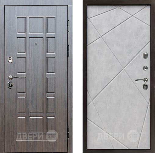 Дверь Престиж Престиж Лучи Бетон светлый в Лосино-Петровский