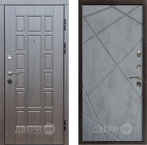 Дверь Престиж Престиж Лучи Бетон темный в Лосино-Петровский