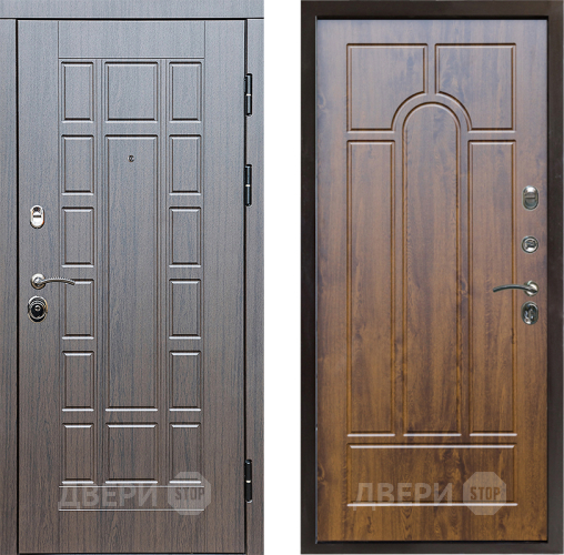 Входная металлическая Дверь Престиж Престиж Арка Дуб в Лосино-Петровский