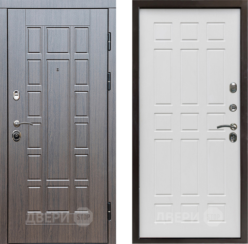 Входная металлическая Дверь Престиж Престиж Спарта Белое дерево в Лосино-Петровский