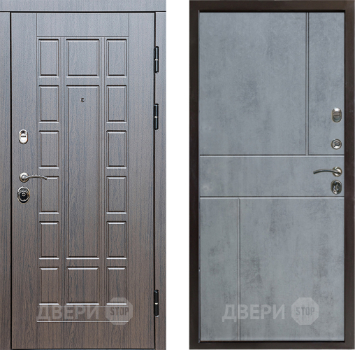 Входная металлическая Дверь Престиж Престиж Горизонт Бетон темный в Лосино-Петровский
