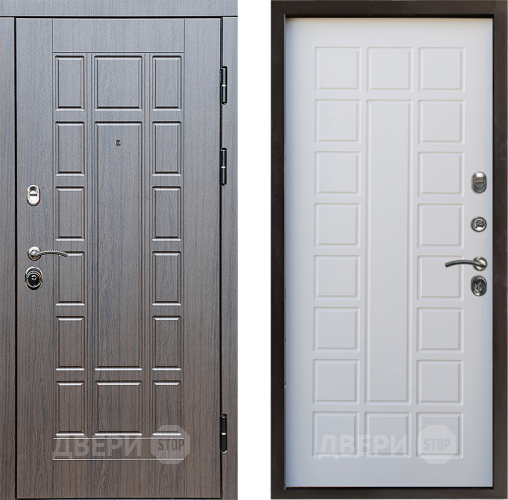 Входная металлическая Дверь Престиж Престиж Престиж Белое дерево в Лосино-Петровский