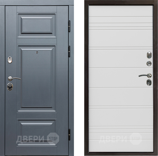 Входная металлическая Дверь Престиж Премиум Line Белый в Лосино-Петровский