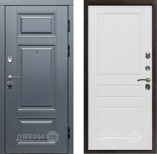 Входная металлическая Дверь Престиж Премиум Классика Белое дерево в Лосино-Петровский