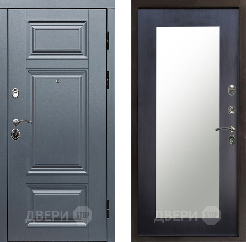 Входная металлическая Дверь Престиж Премиум Зеркло Пастораль Венге в Лосино-Петровский